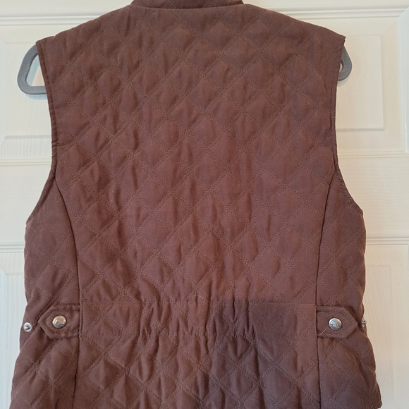 Dublin Jackets & Coats Dublin Womens Equestrian Quilted Brown Vest